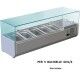 Forcar Forcold VRX1200-330-FC 120x33cm refrigerated ingredient display case - Forcold