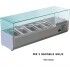 Forcar Forcold VRX1200-330-FC 120x33cm refrigerated ingredient display case