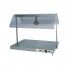 Stainless steel hot plate with an infrared lamp. PC4711