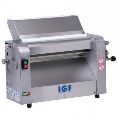 Super dough Sheeter Laminator electric professional, double mouth 3200/LM32 - IGF Fornitalia