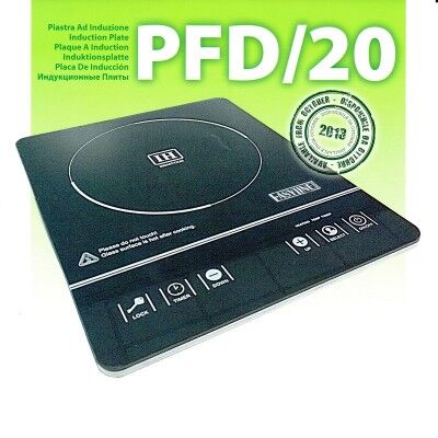Piastra induzione Fimar PFD20 da 2kW touch control con timer, superficie induttiva 22 cm