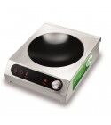 Fama PIND03 WOK 3.5 kW induction hob with timer, inductive surface 42 x 38 cm