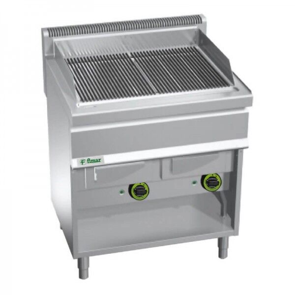 Combined grill with water, natural gas/LPG fuel. Model: GW/80 - Fimar