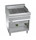 Combination grill with water, fueled by natural gas/LPG. Model: GW/80