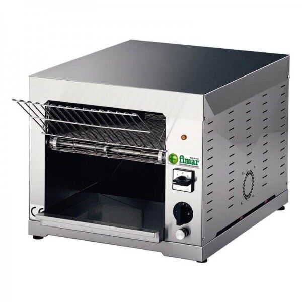 Stainless steel continuous cycle toaster. Model TOC