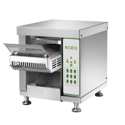 CVT1 Professional rotary toaster in stainless steel, 150 slices per hour - Easy line By Fimar