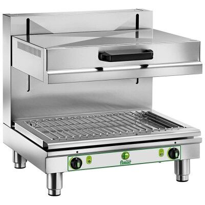 Stainless steel salamander for bars and professional kitchens. Model SAL600MB - Fimar