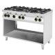 Professional kitchen Fimar CC76G 6 burner gas stove - Fimar