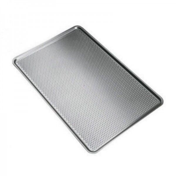 no. 4 perforated aluminum baking pans, 600x400mm - Smeg Professional