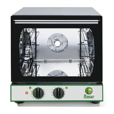 Convection oven with timer, stainless steel structure. CMP423M - Fimar