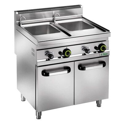 CPM/30DM 10 10 lt gas fired pasta cooker with stainless steel frame - Fimar