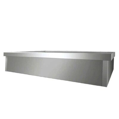 Built-in bain-marie basin for Gastronorm 1/1 containers. Model: VBC411