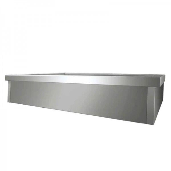 Built-in Bain-marie tub for Gastronorm 1/1 containers. Model: VBC411 - Forcar Multiservice