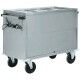Bain-marie cabinet trolley with fully stainless steel structure differentiated temperature. Series: CT - Forcar Mul...