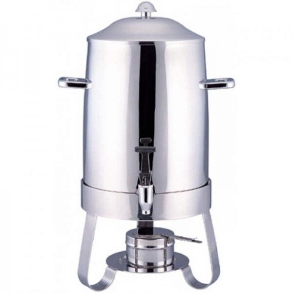 Stainless steel 9 liter hot beverage dispenser. Model: DC10502 - Forcar Multiservice