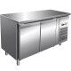 Refrigerated table forcar GN2100BT 2 doors negative