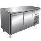 Refrigerated table forcar GN2100BT 2 doors negative - Forcar Refrigerated