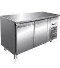 Refrigerated table forcar GN2100BT 2 doors negative