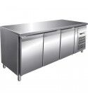 Refrigerated table forcar GN3100TN 3 doors positive