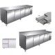 Refrigerated table forcar GN4100TN 4 doors positive - Forcar Refrigerated