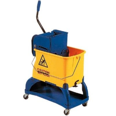 Cleaning trolley with wringer and detergent holder - Forcar