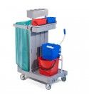 Forcar cleaning trolley with wringer 1 bucket 15lt CA1614