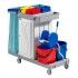Forcar cleaning cart with wringer 2 buckets 15lt CA1616