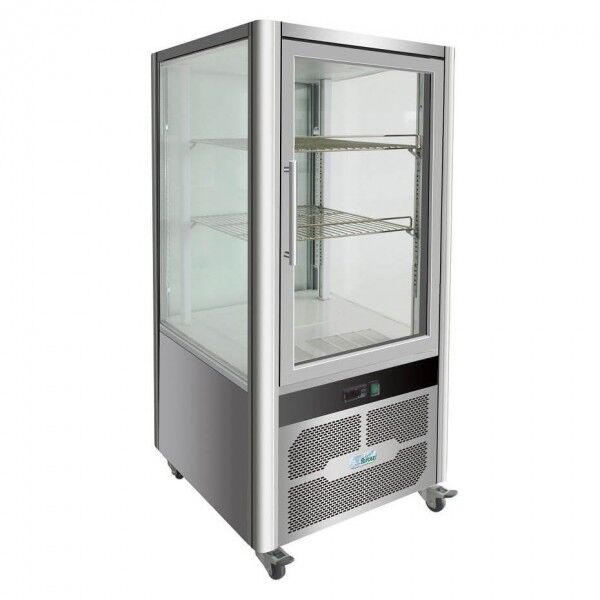 Professional stainless steel refrigerated display case. Model: VGP200R - Forcar Refrigerated