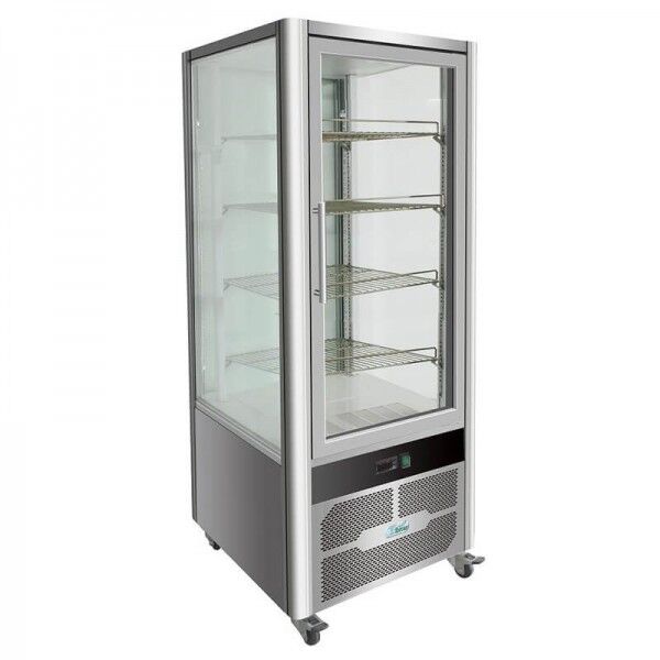Refrigerated display case with 4 glass sides. Model: VGP400R - Forcar Refrigerated