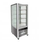 Refrigerated display case with 4 glass sides. Model: VGP400R