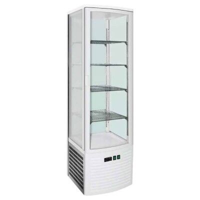 Espositore vetrina refrigerata ventilata con illuminazione led. Modello: LSC280