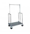 PVI4024 Stainless Steel Suitcase and Coat Rack Trolley