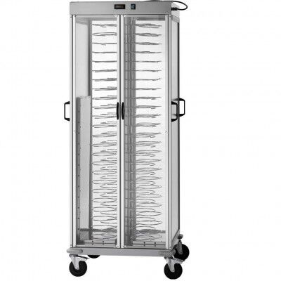 Heated cupboard hors d'oeuvres trolley. - Forcar