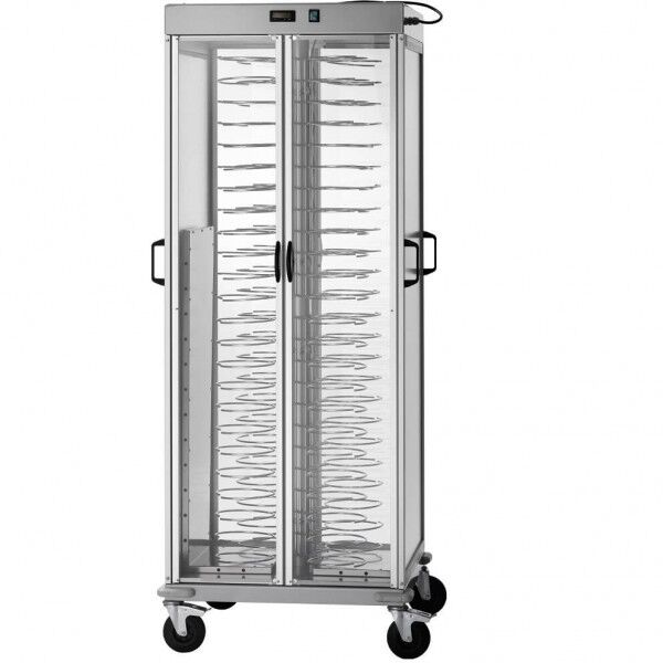 Heated cabineted hors d'oeuvre trolley. CA1440AC - CA1440ACG - Forcar Multiservice