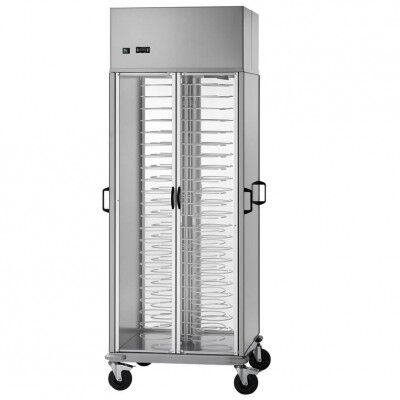 Closed plate trolley, refrigerated and ventilated - Forcar