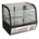 4-sided refrigerated countertop display with glass and led light. Model: VPR100 - Forcar Refrigerated