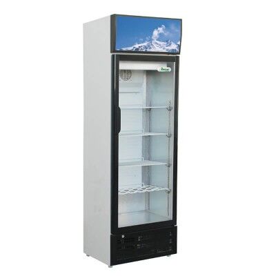 Static refrigerated display cabinet with glass door. Model: SNACK290SC - Forcar