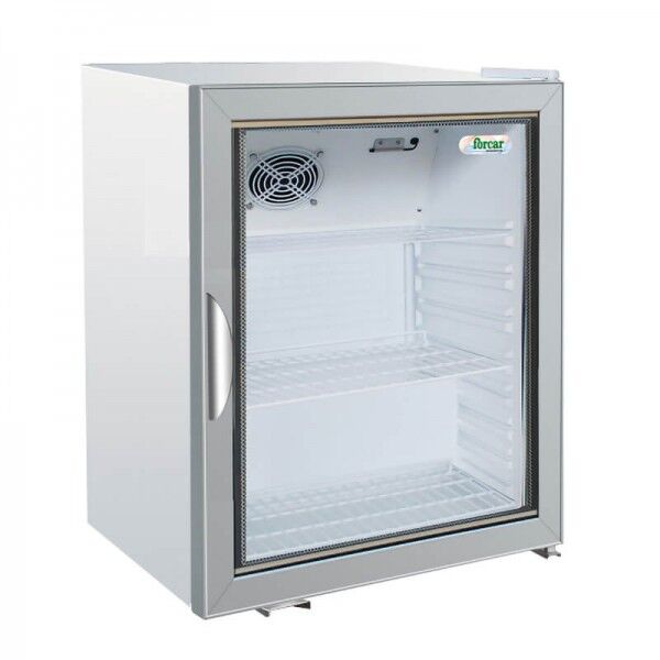 Professional static glass door refrigerator. Model: SC50G - Forcar Refrigerated