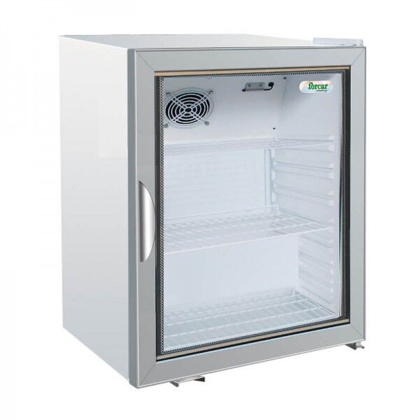 Static glass door professional refrigerated cabinet. Model: SC100G - Forcar Refrigerated