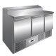 Refrigerated Saladette Forcar G-PS300 3 doors positive - Forcar Refrigerated