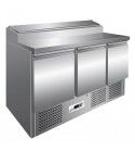 Refrigerated Saladette Forcar G-PS300 3 doors positive