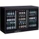 Triple horizontal refrigerated display case for beverages, ventilated refrigeration. Model: BC3PS - Forcar Refrigerated