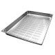 GN2/1 stainless steel perforated bottom bowls. - Forcar Multiservice