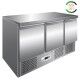 Refrigerated Saladette Forcar-Forcold S903TOP-FC 3 doors positive - Forcar Refrigerated