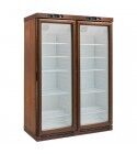 Forcar KL2792 static refrigerated wine cabinet with wooden frame