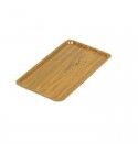 Laminate gastronorm tray, teak color.