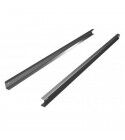 Pair of rails for wine cellar grill