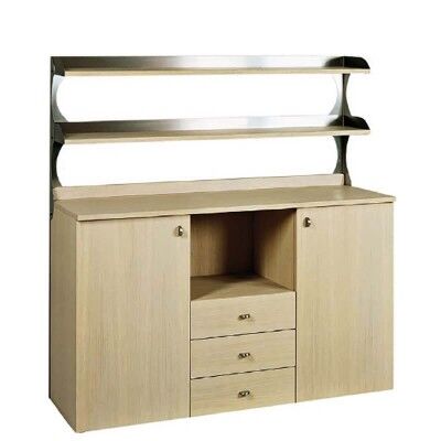 High room cabinet with double door plus chest of drawers. ML3214SS - Forcar