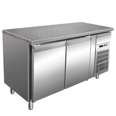 Refrigerated table Forcar PA1500TN 2 doors positive