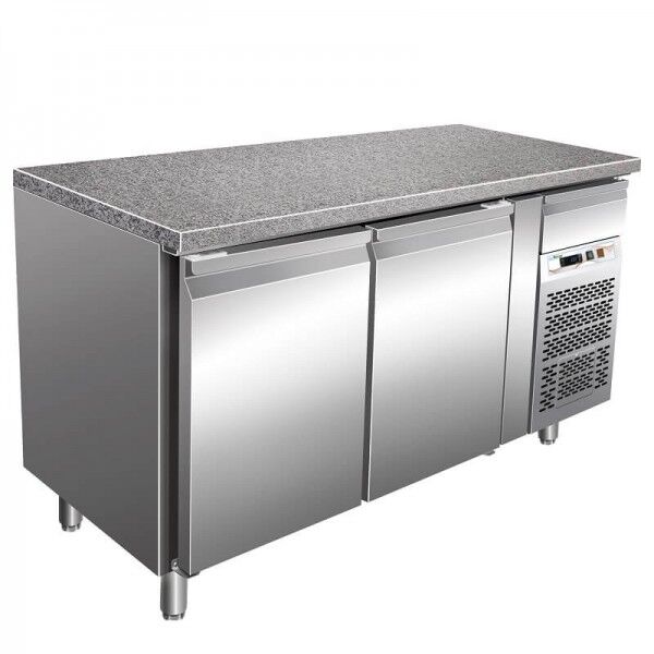 Tavolo refrigerato Forcar PA1500TN 2 porte positivo - Forcar Refrigerati